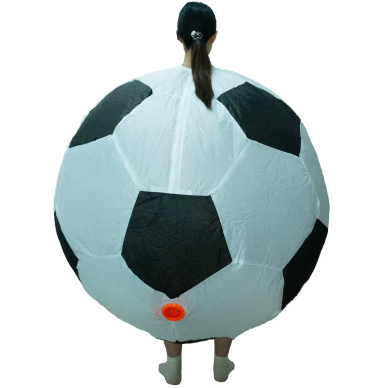 Disfraz inflable de pelota de fútbol – divertido y original para fiestas y eventos