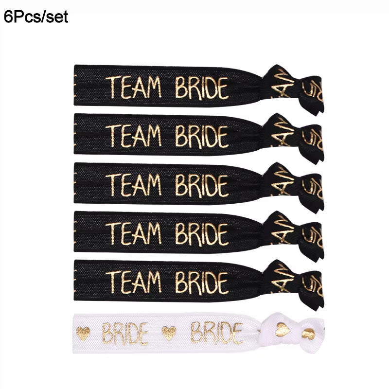 Pulseras equipo de la novia – accesorios divertidos para despedida de soltera