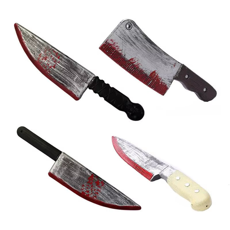 Cuchillo de sangriento para disfraces y fiestas