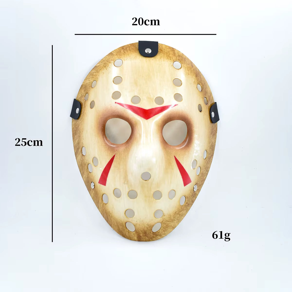 Máscara de terror estilo Jason – disfraces y fiestas de Halloween