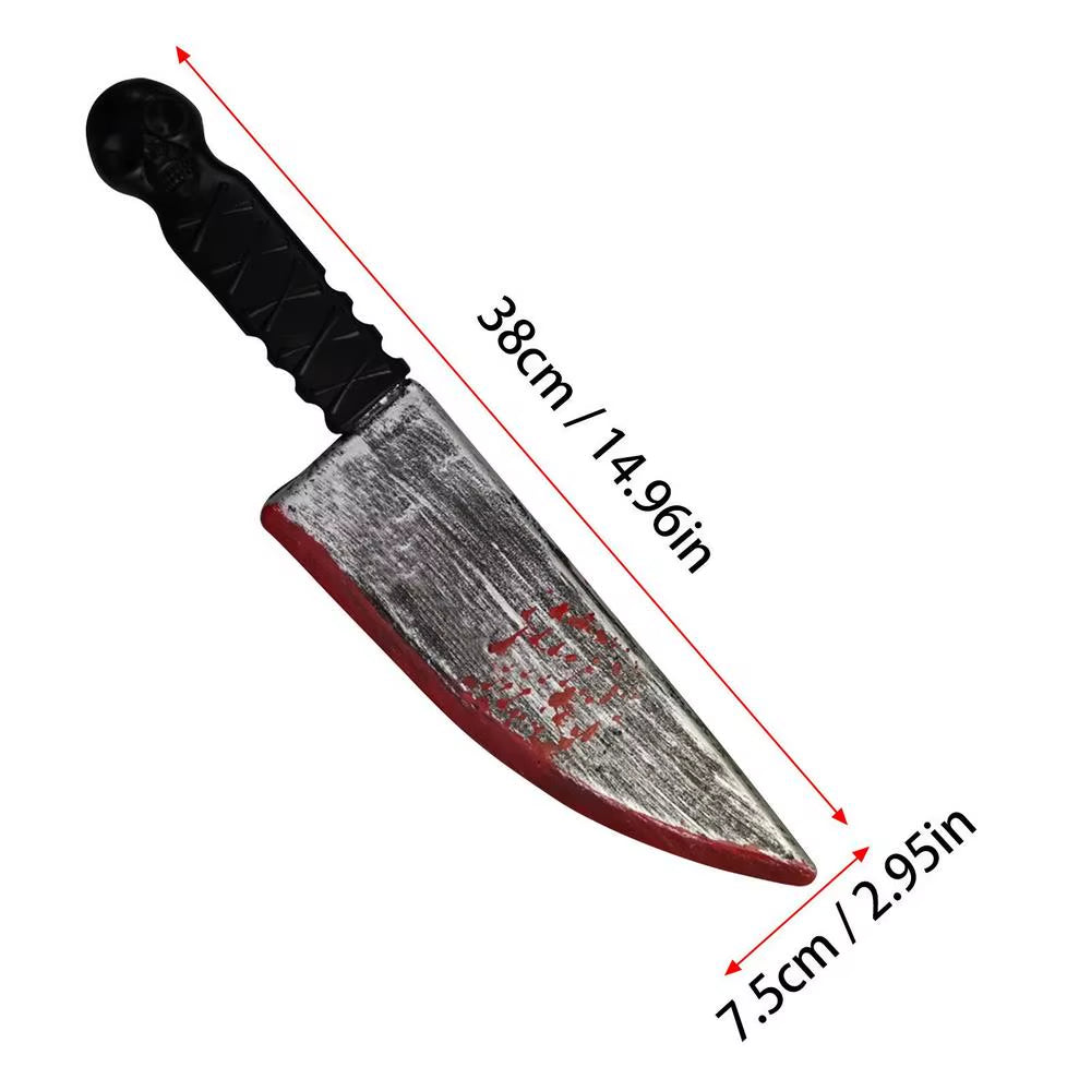 Cuchillo de sangriento para disfraces y fiestas