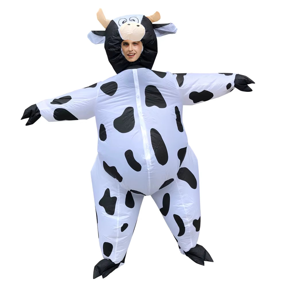 Disfraz inflable de Vaca – cosplay original para fiestas y festivales