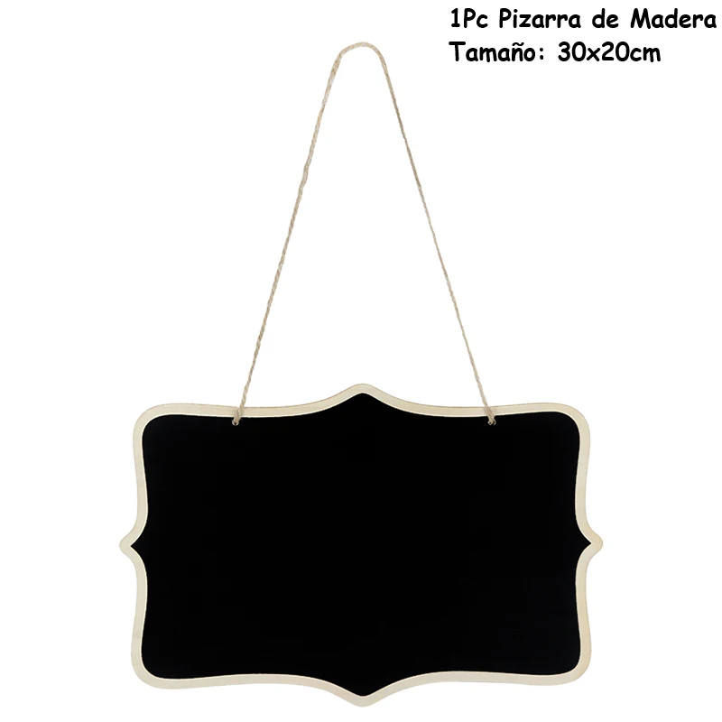 Pizarra de boda rústica de madera – tablero decorativo para mensajes y fotos