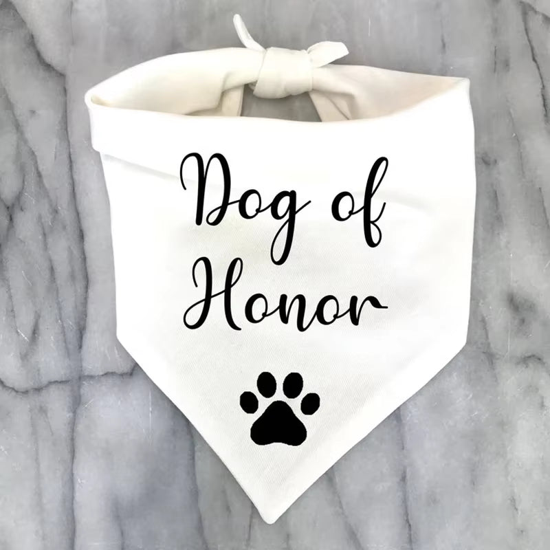 Accesorio de perro para fotos y decoración de bodas