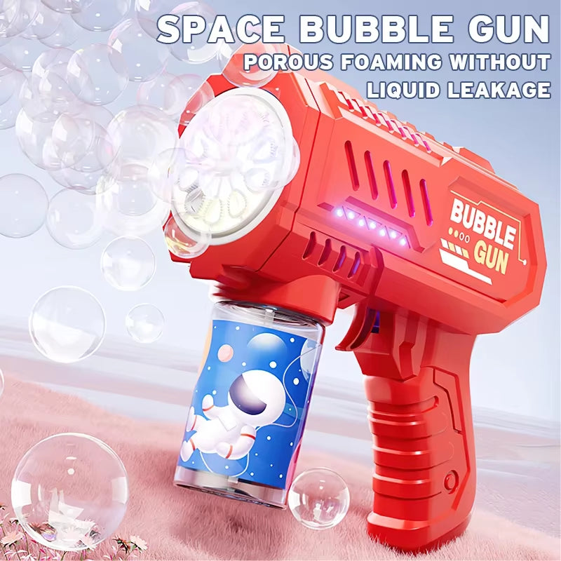Pistola de Burbujas Automática para Despedidas y Fiestas Divertidas