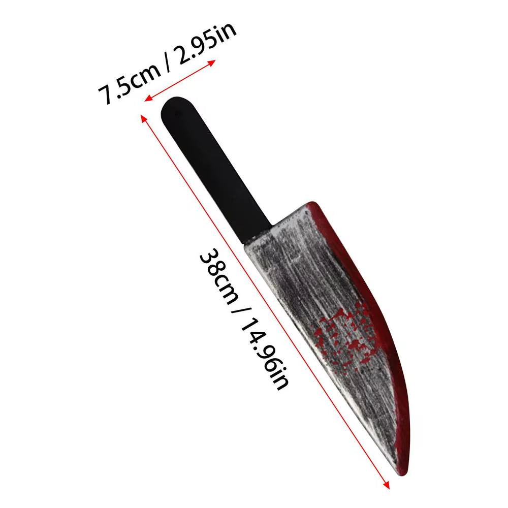 Cuchillo de sangriento para disfraces y fiestas