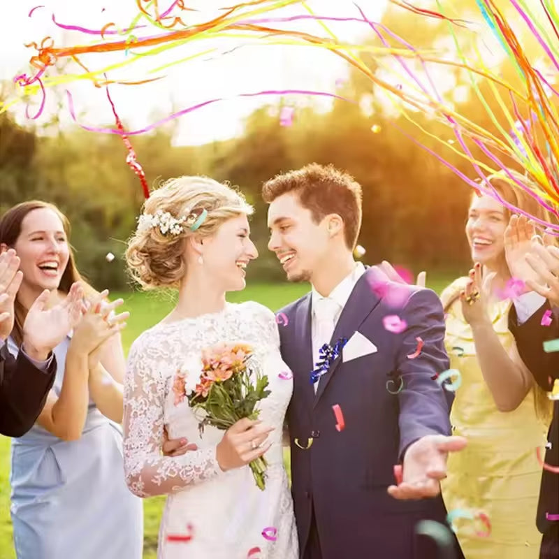 Confeti de colores para fiestas de cumpleaños y bodas