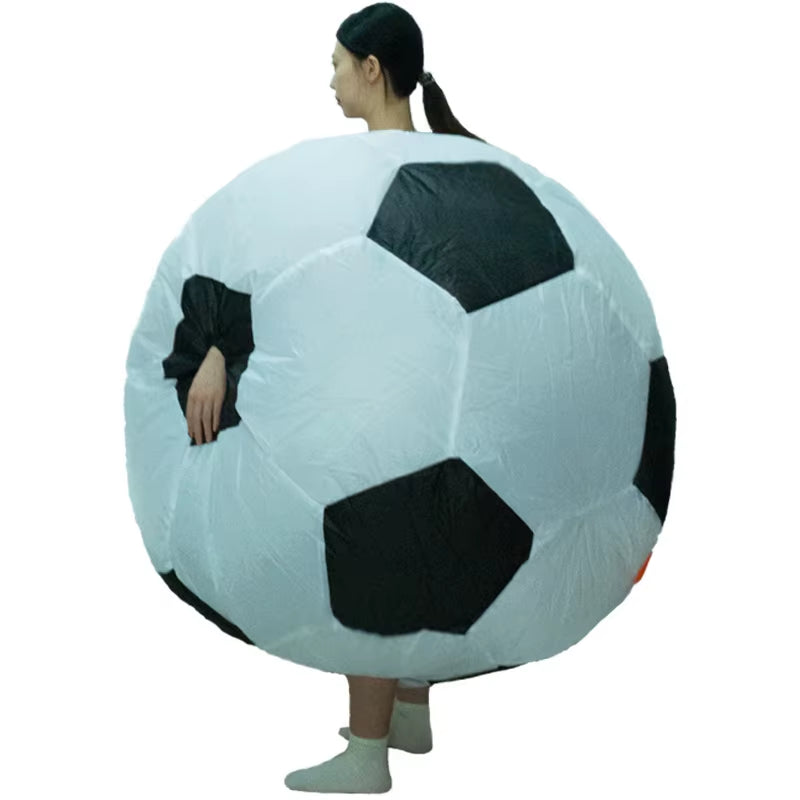 Disfraz inflable de pelota de fútbol – divertido y original para fiestas y eventos