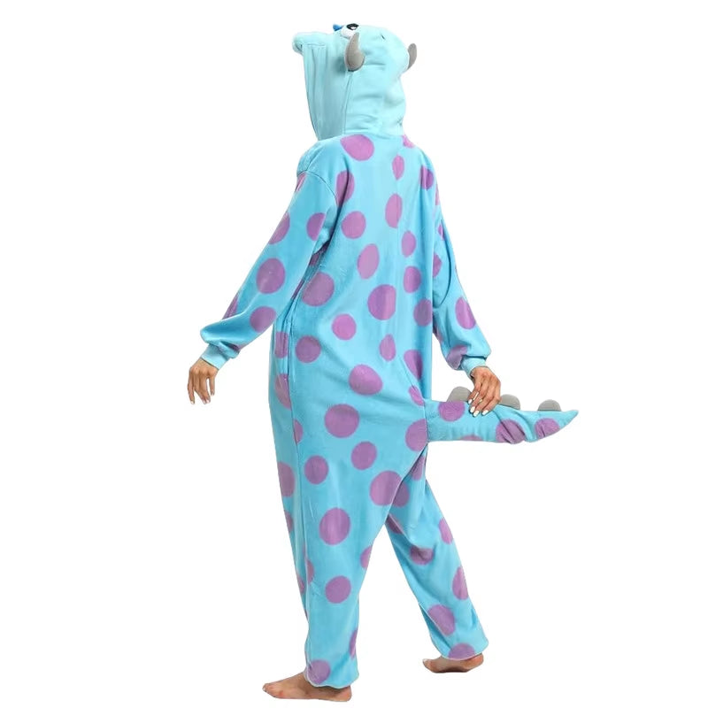 Pijama kigurumi de Monstruos S.A. para adultos – Sulley y Mike