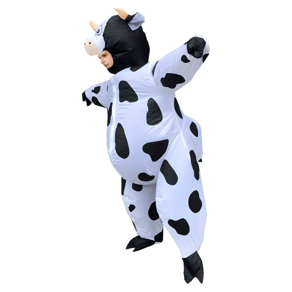 Disfraz inflable de Vaca – cosplay original para fiestas y festivales