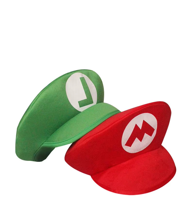 Sombreros de Mario y Luigi para disfraces de Halloween y carnaval