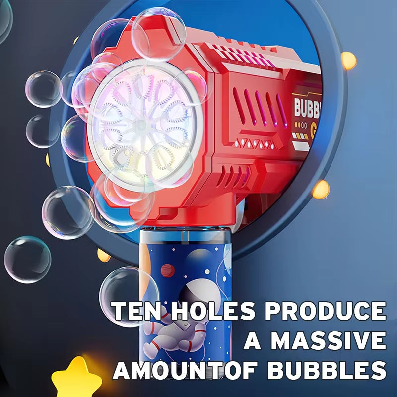 Pistola de Burbujas Automática para Despedidas y Fiestas Divertidas