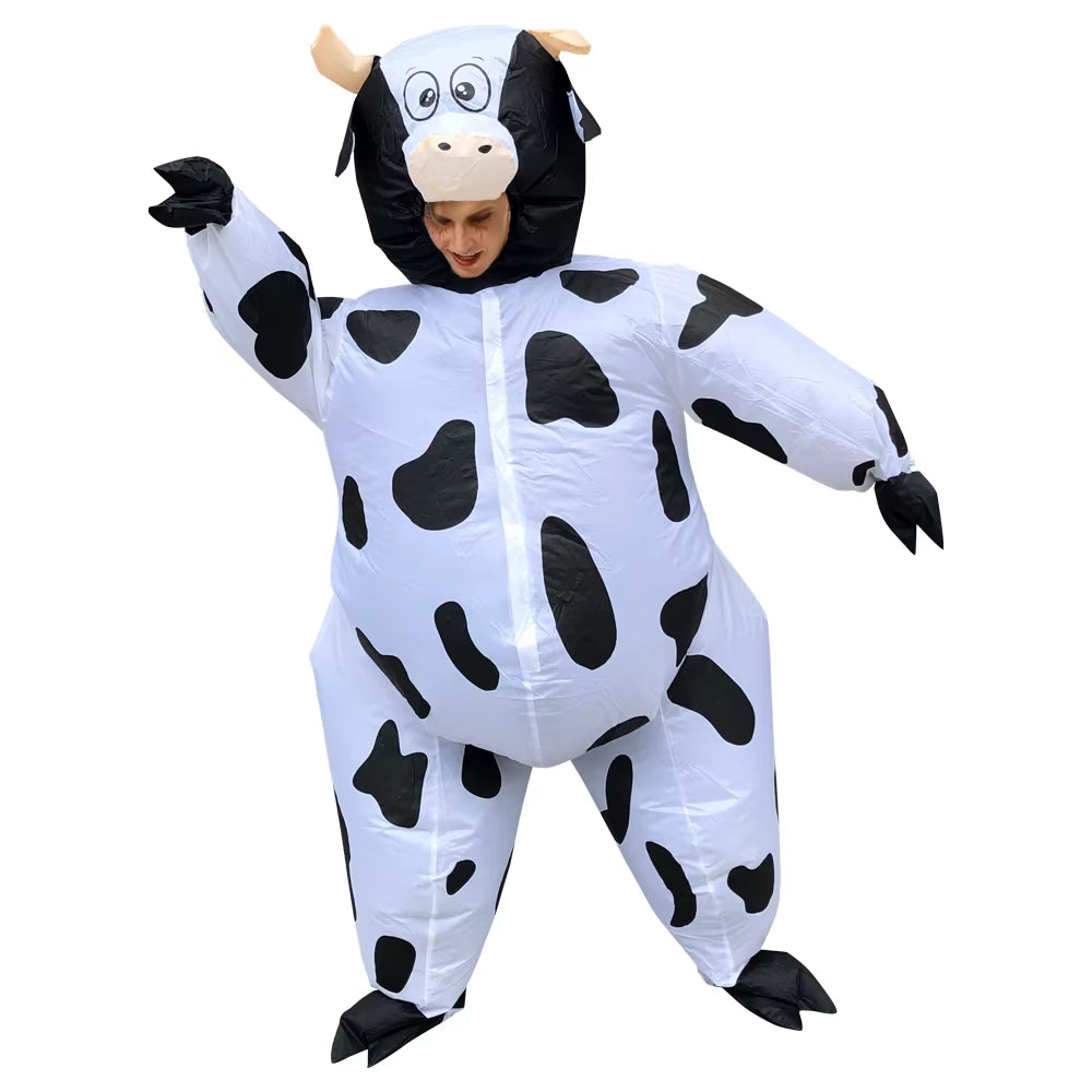 Disfraz inflable de Vaca – cosplay original para fiestas y festivales