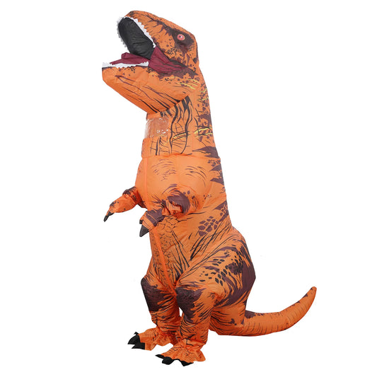 Disfraz inflable de dinosaurio T-Rex para adultos – Halloween y fiestas