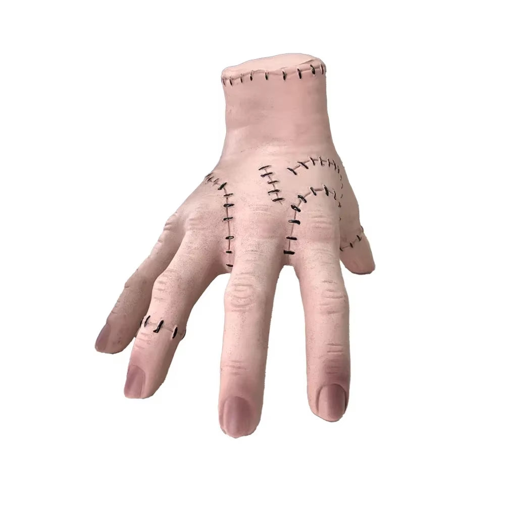 Mano de Miércoles Addams – accesorio de cosplay y decoración coleccionable
