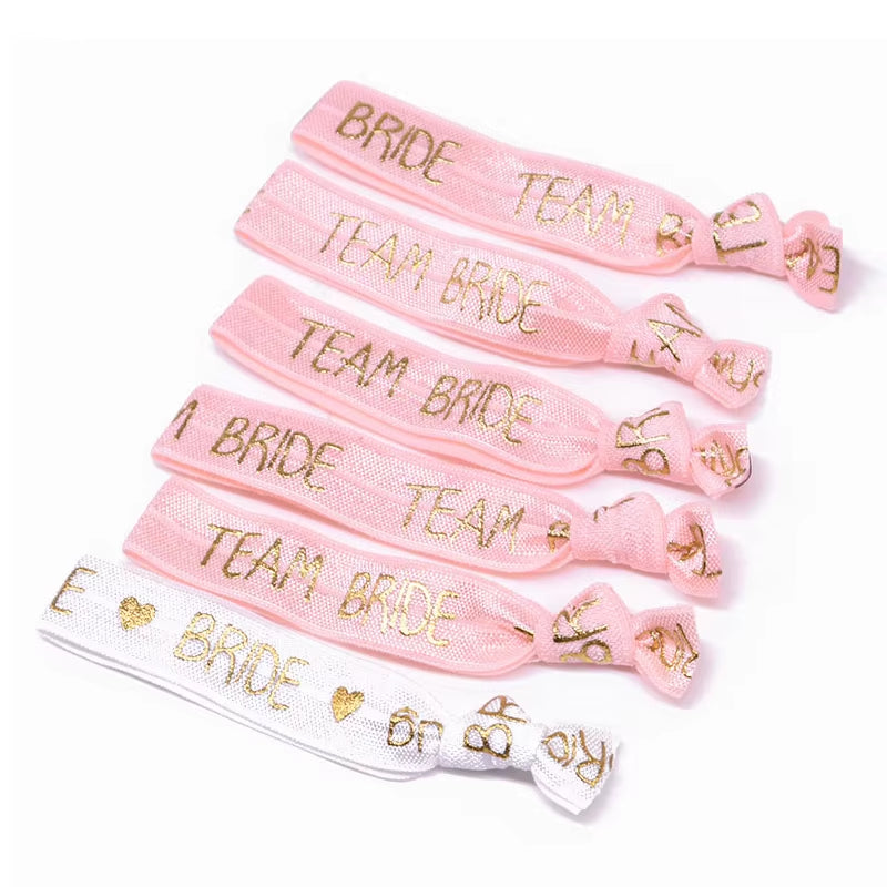 Pulseras equipo de la novia – accesorios divertidos para despedida de soltera