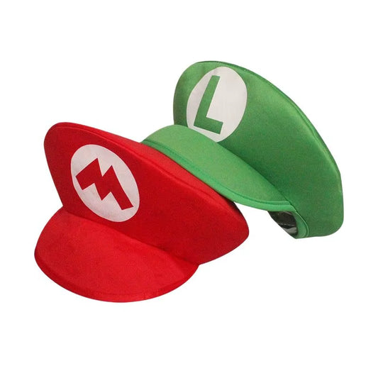 Sombreros de Mario y Luigi para disfraces de Halloween y carnaval