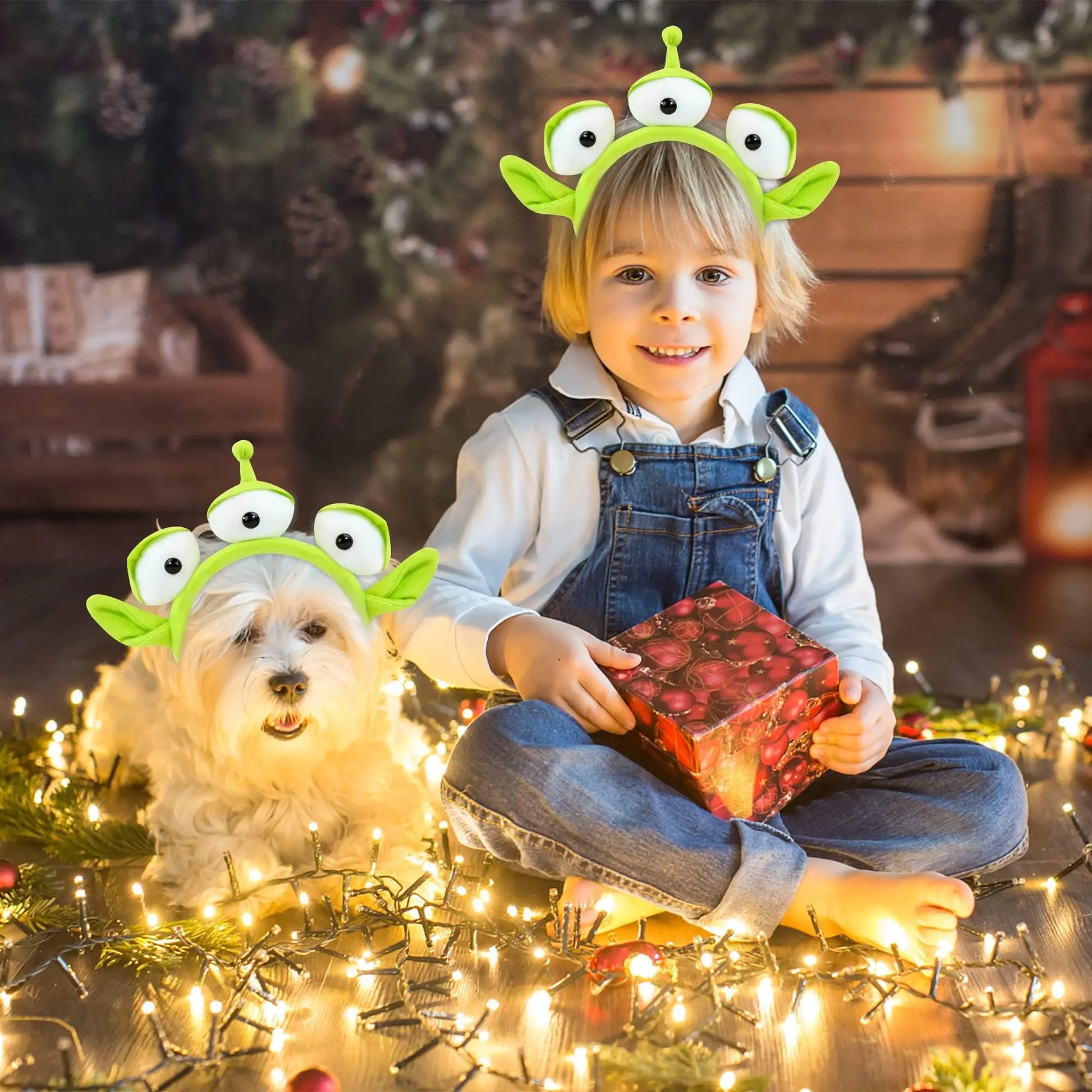 Diadema Alienígena De Tres Ojos, Monstruo De Halloween, Gorro Bonito De Felpa, Accesorios Para Fiestas Temáticas, Niñas Y Niños