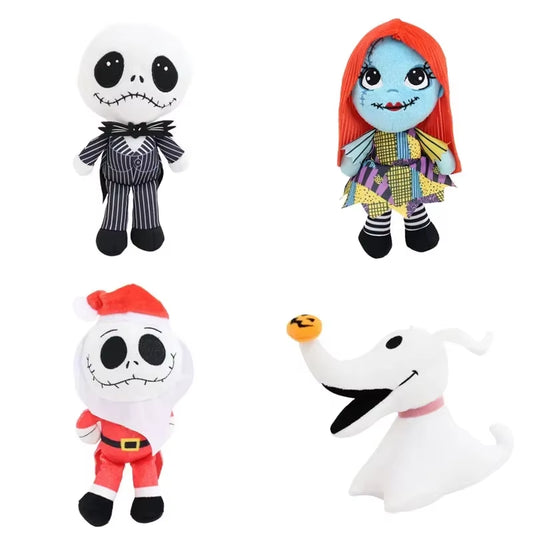 Peluche Jack y Sally de Pesadilla Antes de Navidad – Regalo de Halloween