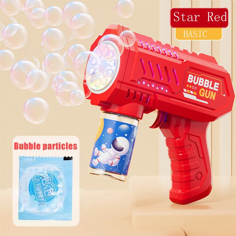 Pistola de Burbujas Automática para Despedidas y Fiestas Divertidas