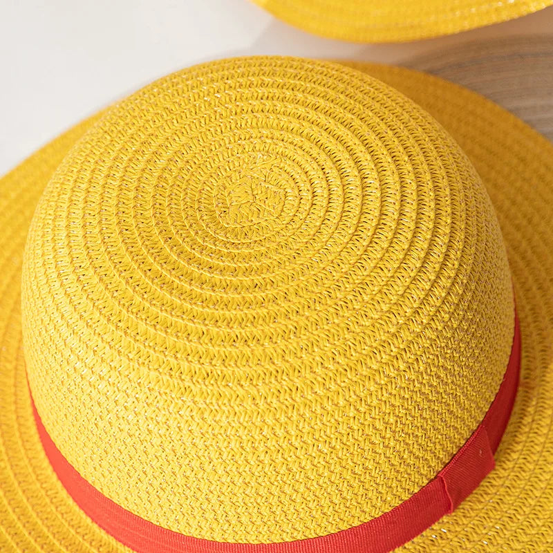 Sombrero de paja Monkey D. Luffy para cosplay y disfraces de anime
