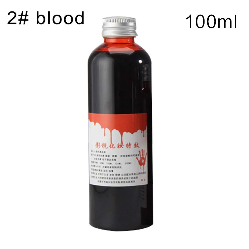 Sangre artificial realista para terror, cosplay y fiestas