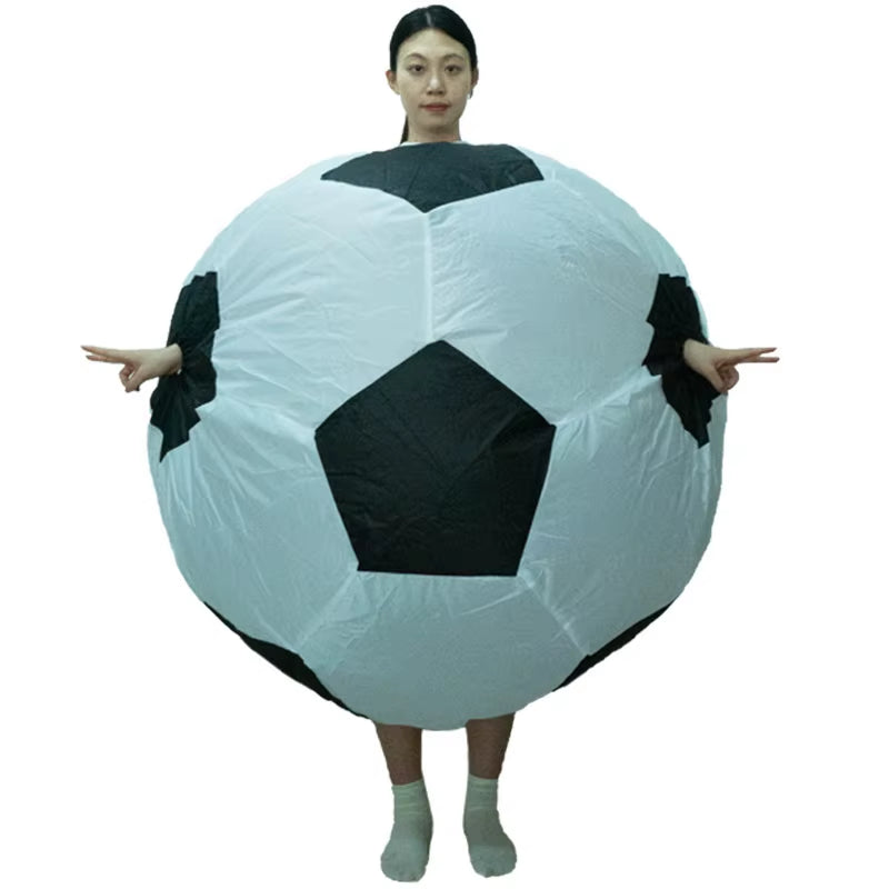 Disfraz inflable de pelota de fútbol – divertido y original para fiestas y eventos