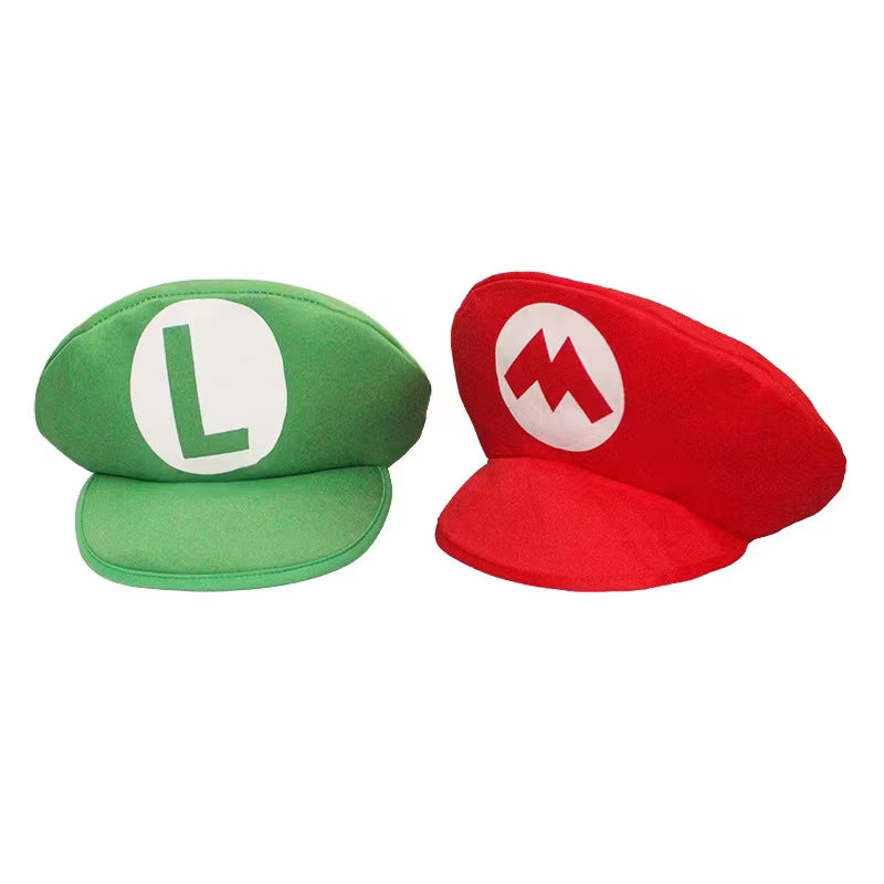 Sombreros de Mario y Luigi para disfraces de Halloween y carnaval