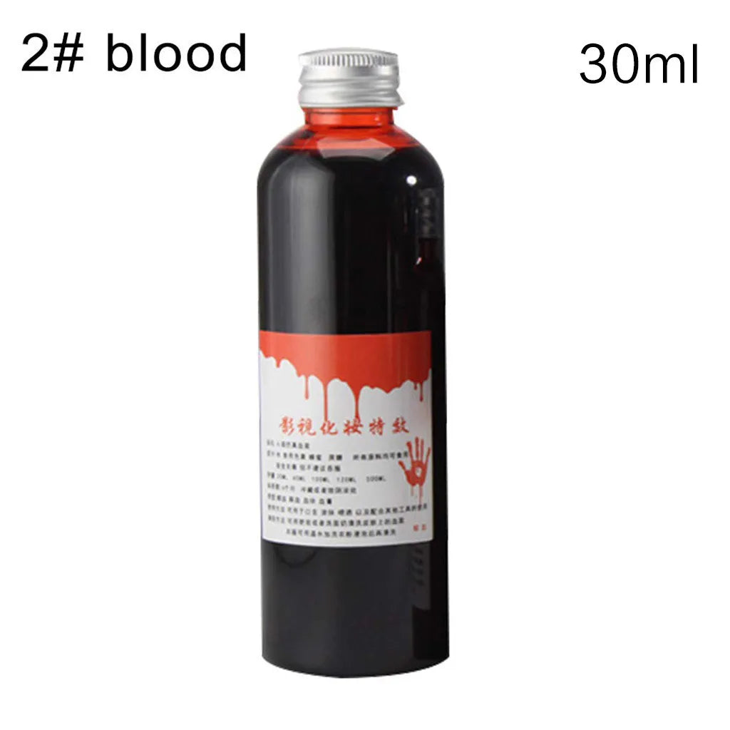 Sangre artificial realista para terror, cosplay y fiestas