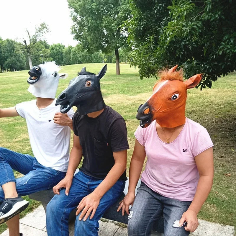 Máscara de caballo para adultos – cosplay y disfraces originales