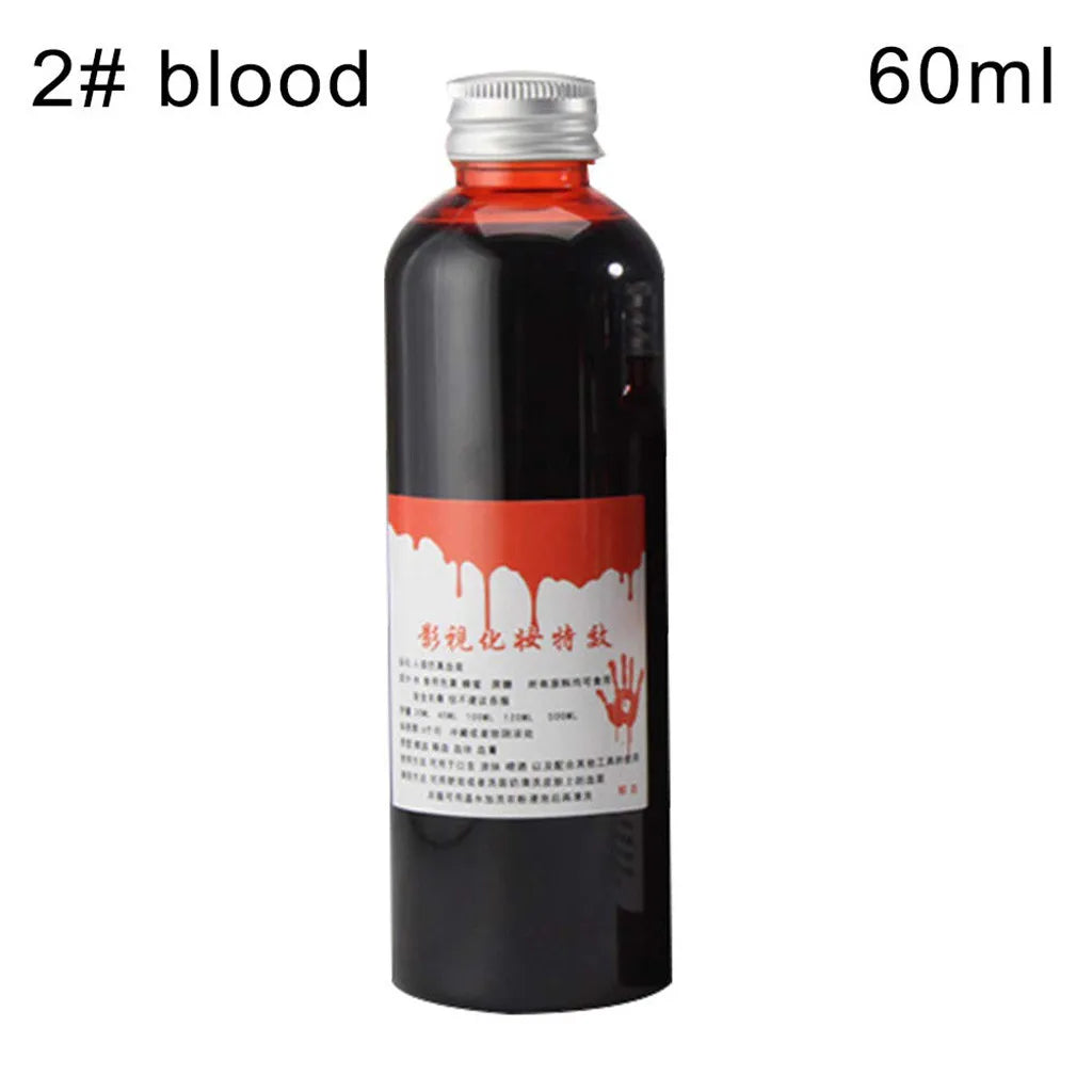 Sangre artificial realista para terror, cosplay y fiestas