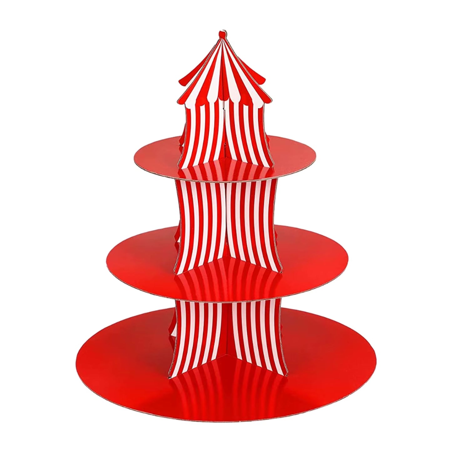 Expositor de postres y dulces para carnaval y fiestas navideñas