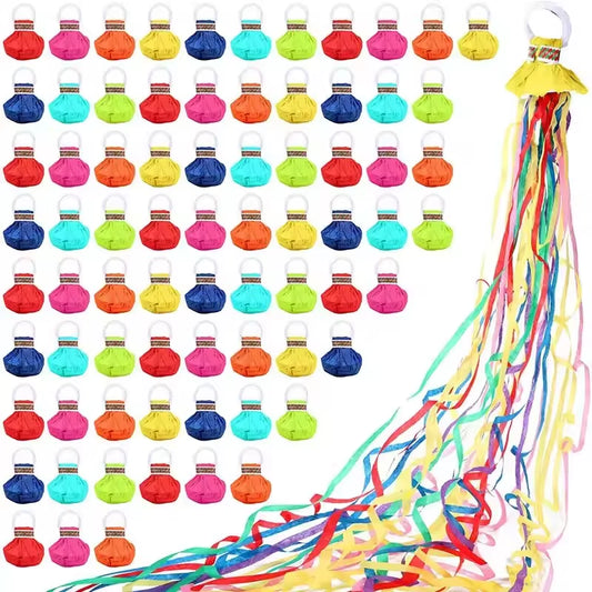 Confeti de colores para fiestas de cumpleaños y bodas