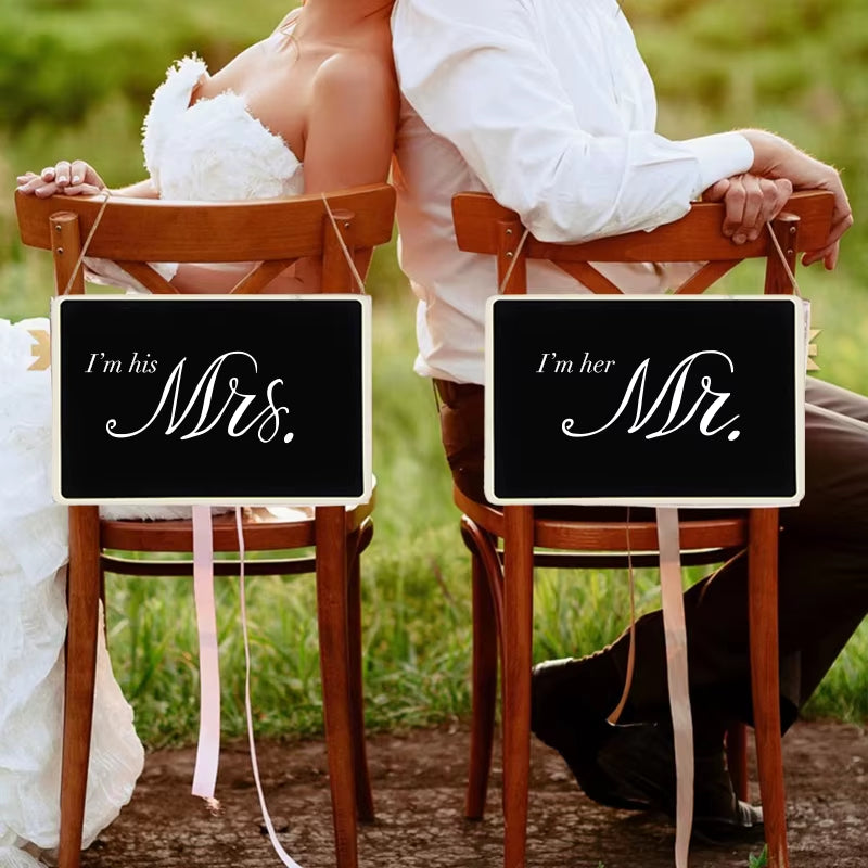 Pizarra de boda rústica de madera – tablero decorativo para mensajes y fotos