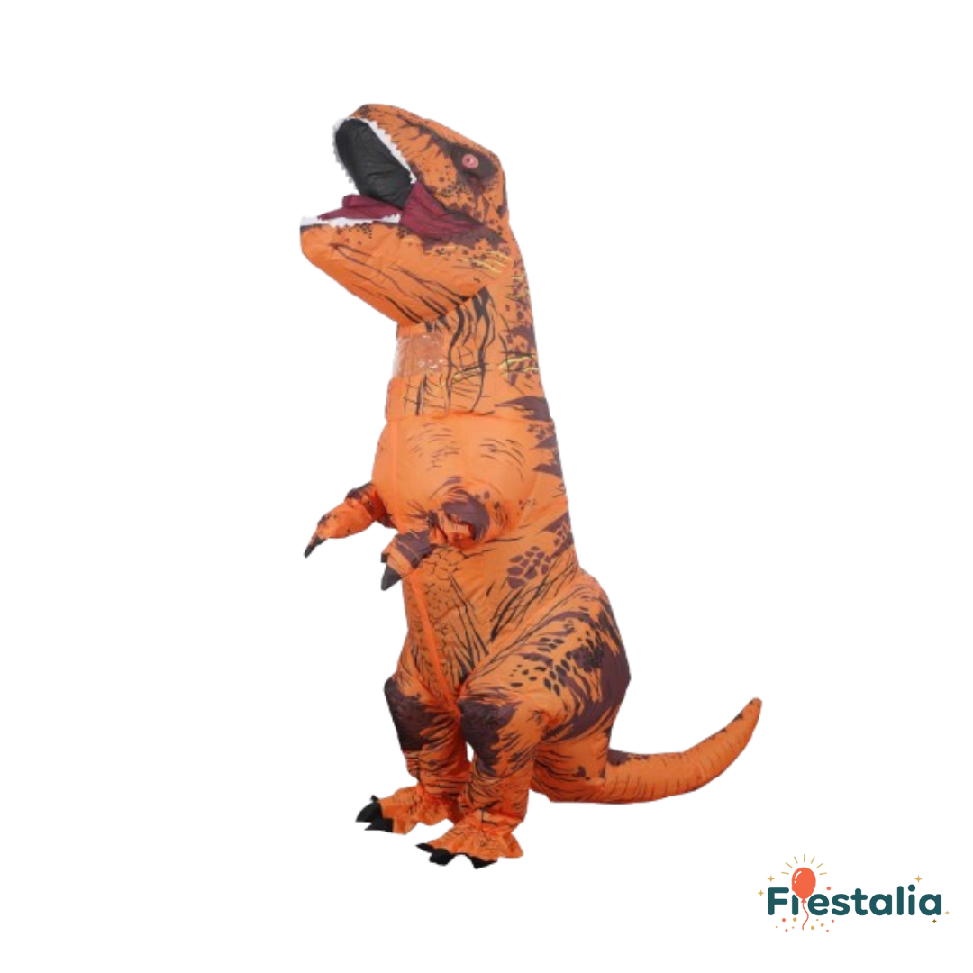 Disfraz inflable de dinosaurio T-Rex para adultos – Halloween y fiestas