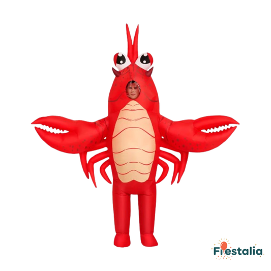 Disfraz inflable de langosta y cangrejo para adultos – divertido y original