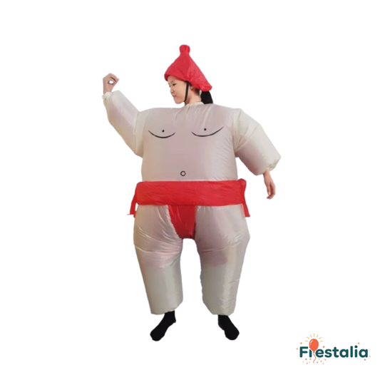 Disfraz Inflable de Sumo – Traje Divertido para Fiestas y Carnaval