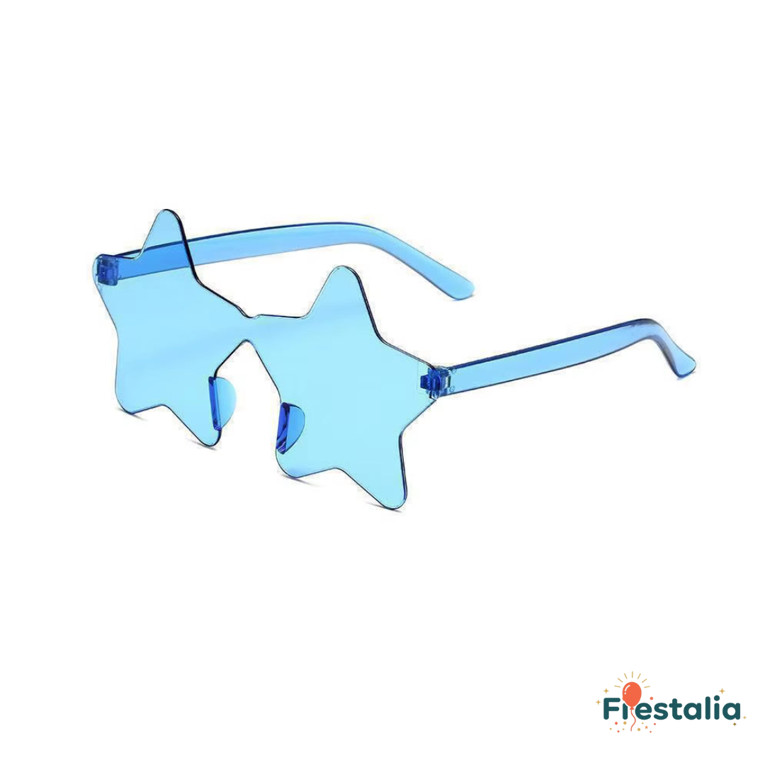Gafas de Estrella Coloridas – Accesorio Divertido para Fiestas y Hora Loca