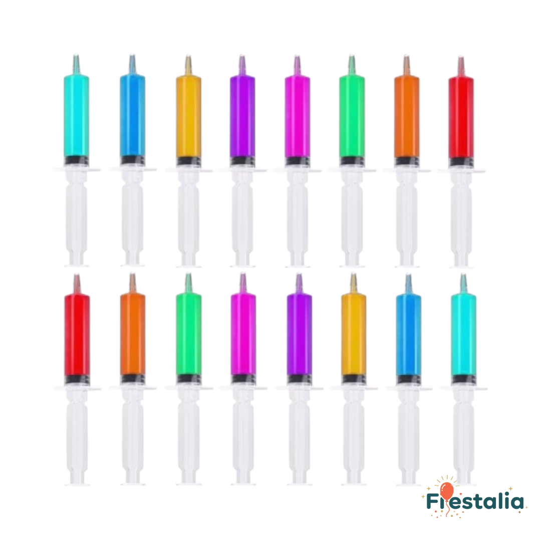 Jeringas para chupitos – accesorios divertidos para fiestas, bodas y despedidas
