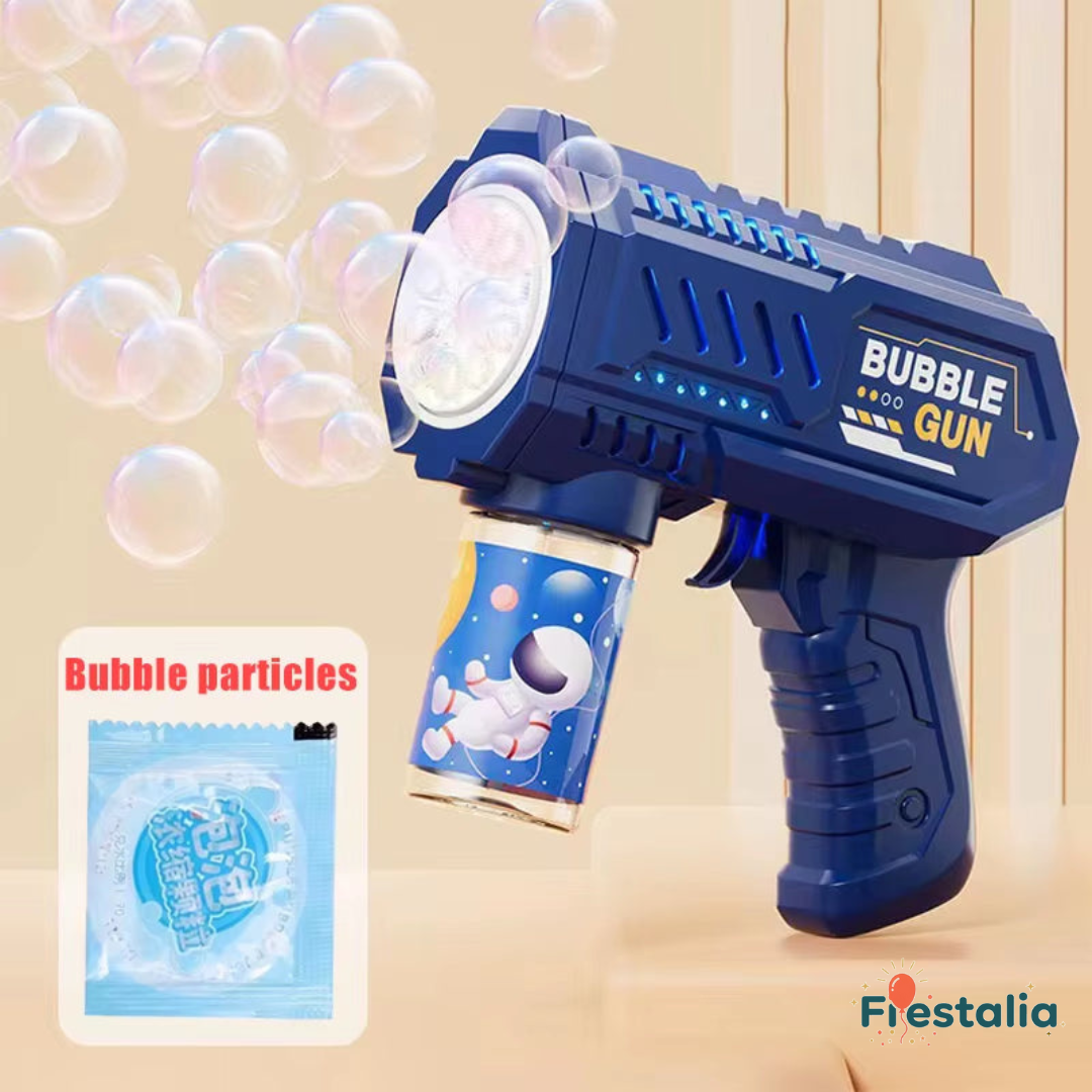 Pistola de Burbujas Automática para Despedidas y Fiestas Divertidas