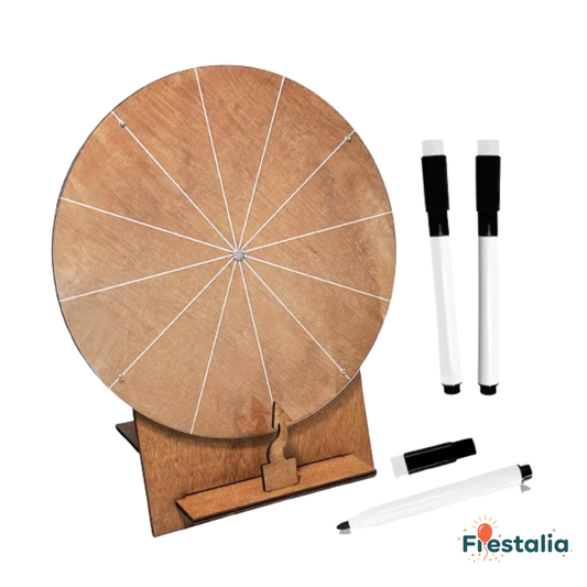 Rueda Giratoria de Desafíos para Bodas, Rifas y Fiestas Divertidas