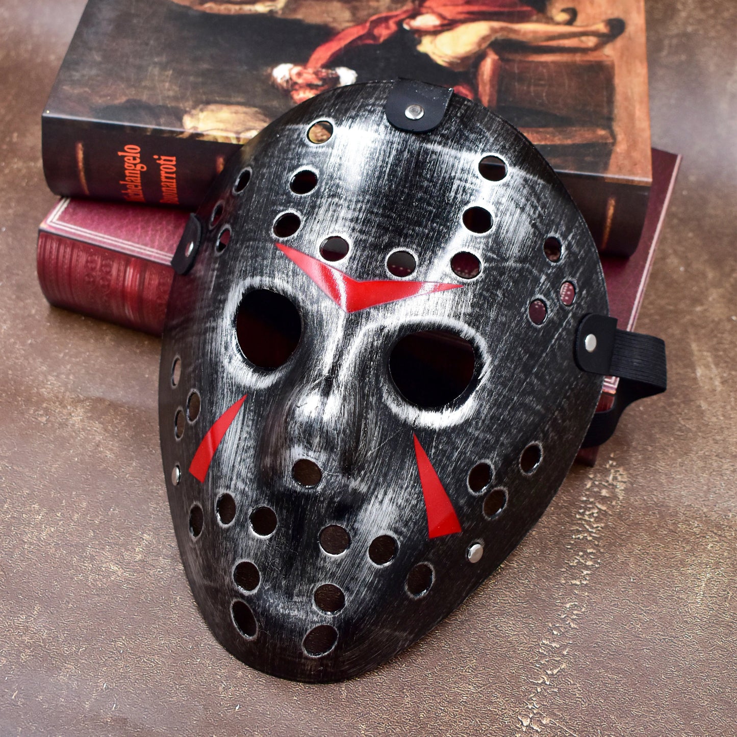 Máscara de terror estilo Jason – disfraces y fiestas de Halloween