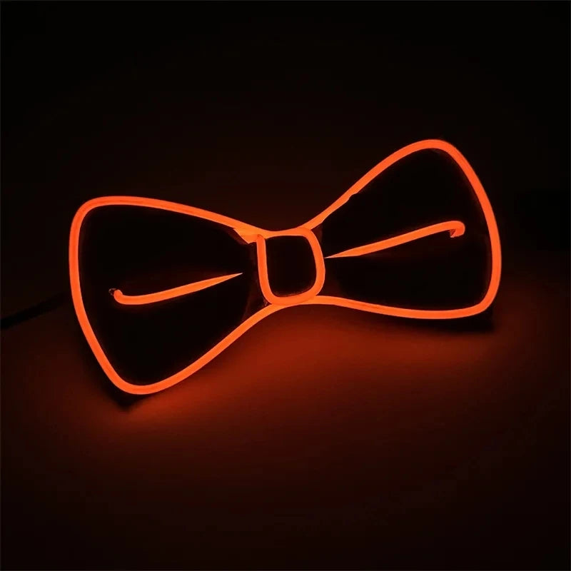 Pajarita luminosa LED para hombre, ideal para bodas y fiestas nocturnas