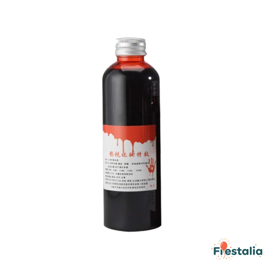 Sangre artificial realista para terror, cosplay y fiestas