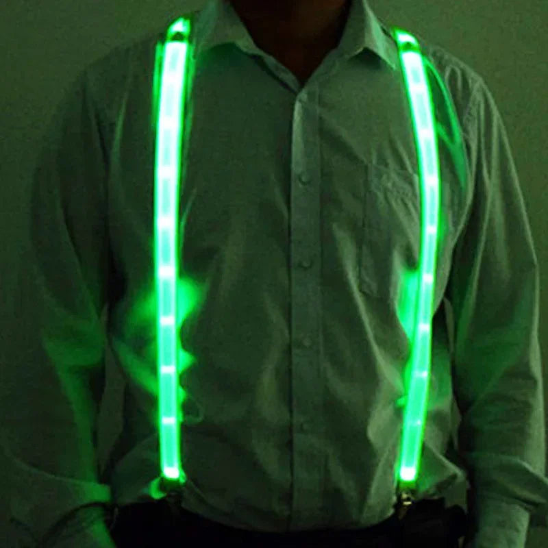 Tirantes LED para Bodas y Fiestas – Accesorio Luminoso y Elegante