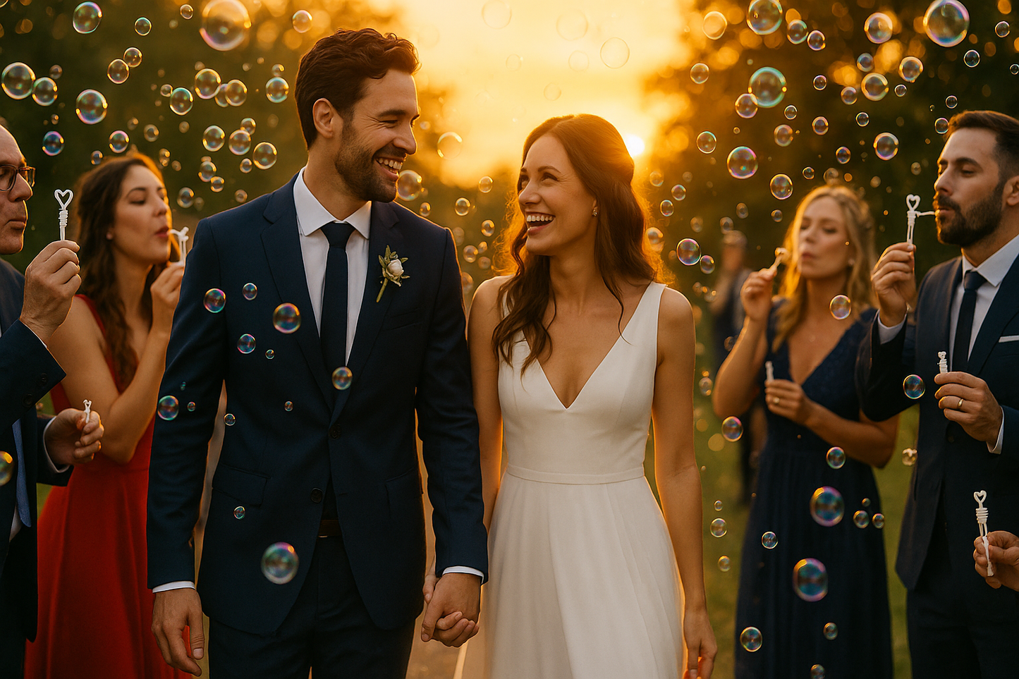 Tubos de burbujas para bodas, cumpleaños y detalles originales