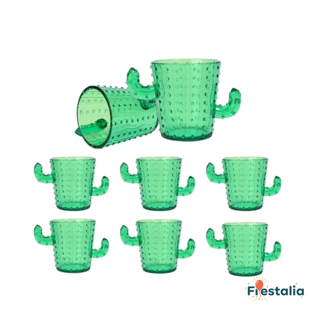 Vasos de chupito con forma de cactus – divertidos chupitos para fiestas y despedidas