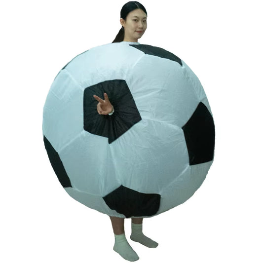 Disfraz inflable de pelota de fútbol – divertido y original para fiestas y eventos
