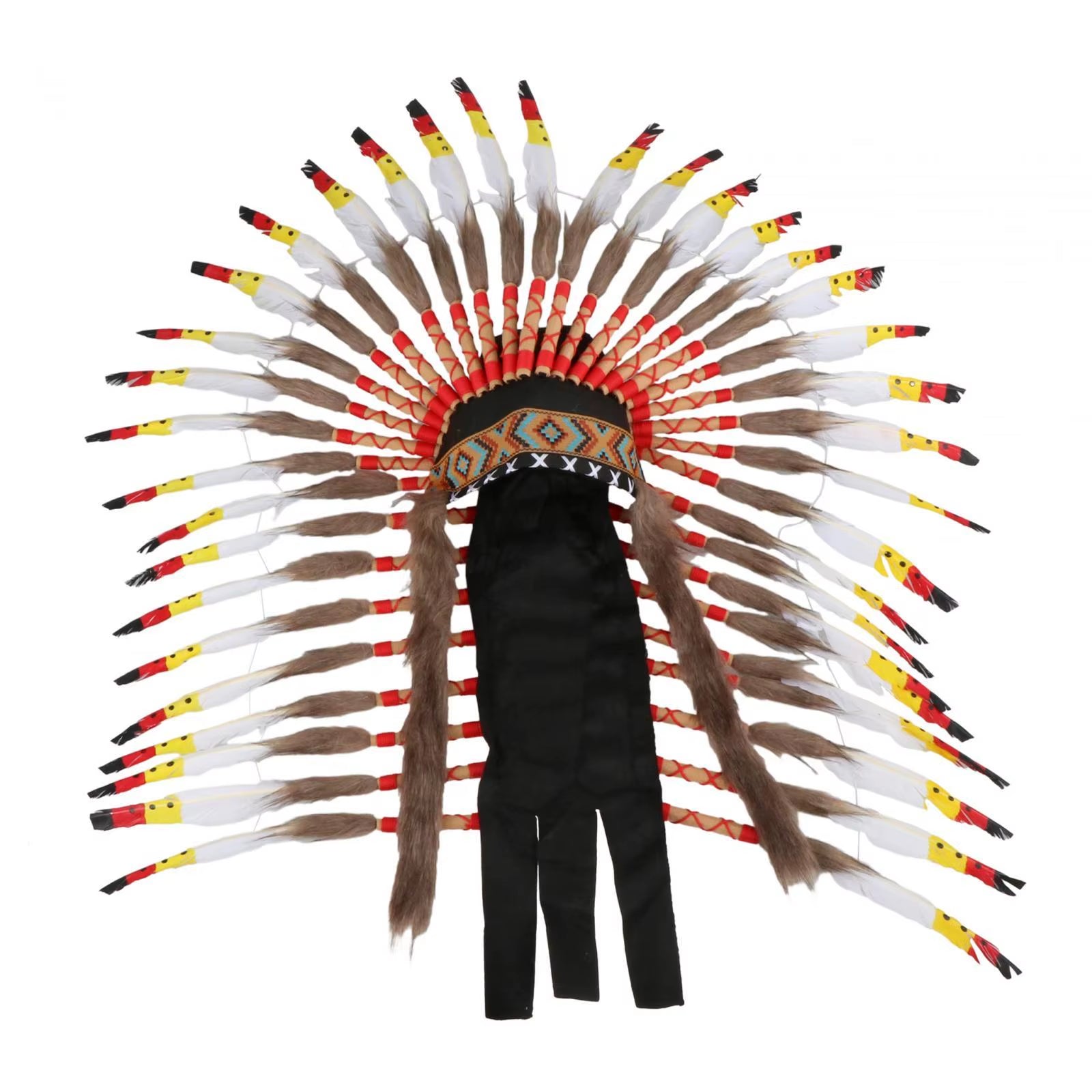 Tocado Indio – Complemento Colorido para la Hora Loca y Eventos