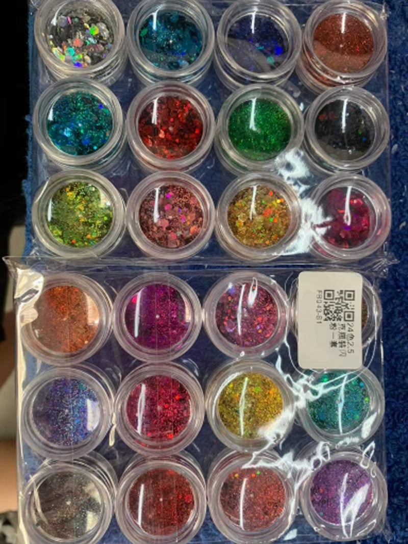 Purpurina holográfica de colores – Glitter grueso para bodas y despedidas